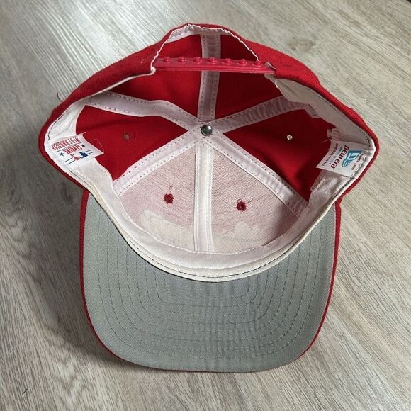 Vintage New Era 1998 Mark McGwire St Louis Cardinals Hat‎ Snapback MLB Red Cap - Picture 3 of 9